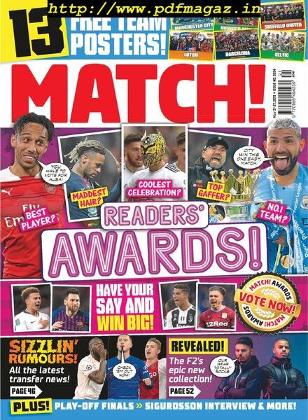 Match! – May 21 2019 Cover