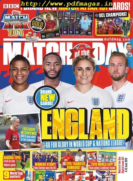 Match of the Day – 04 June 2019 Cover