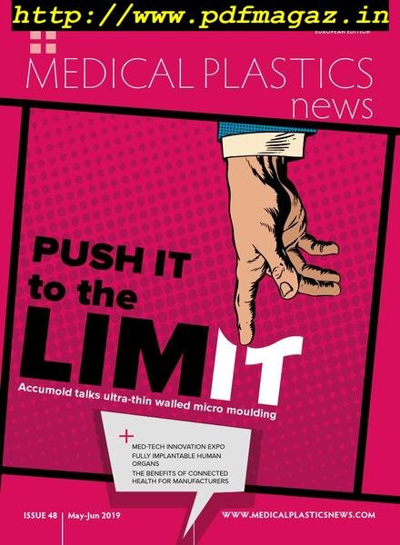 Medical Plastics News – May-June 2019 Cover