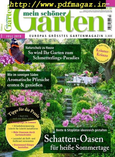 Mein schOner Garten – Juli 2019 Cover