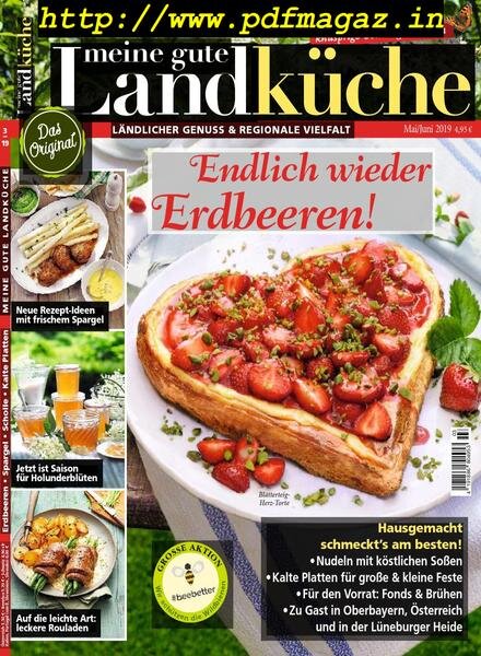 Meine gute Landkuche – Mai-Juni 2019 Cover