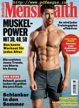 Men’s Health Germany – Juni 2019