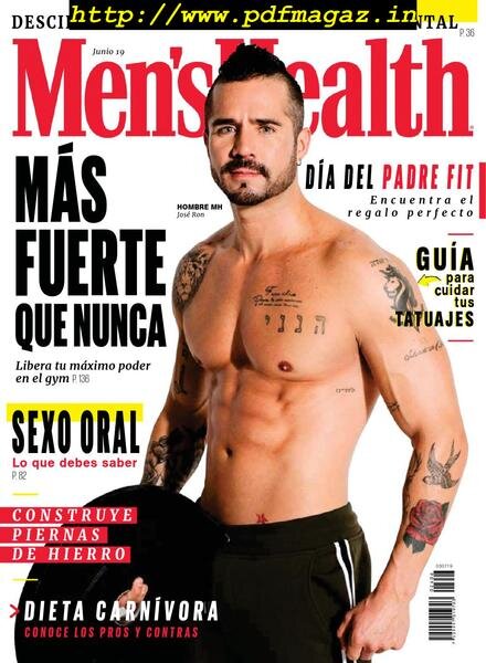Men’s Health Mexico – junio 2019 Cover