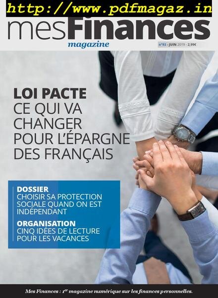 mes Finances – 07 juin 2019 Cover
