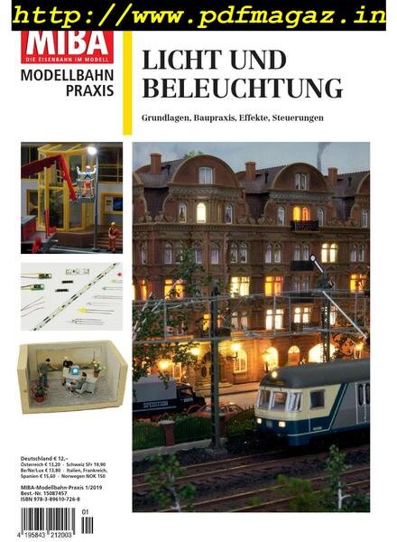 Miba Modellbahn Praxis – Nr 1, 2019 Cover