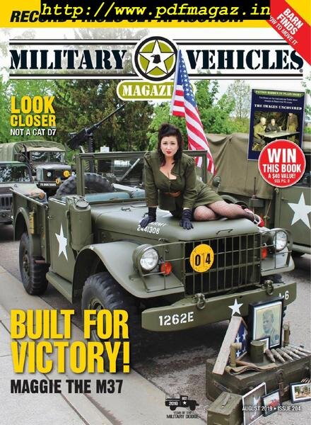 Military Vehicles – August 2019 Cover
