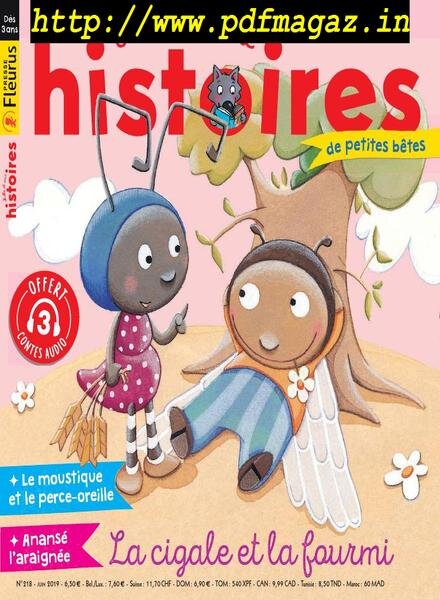 Mille et Une Histoires – juin 2019 Cover