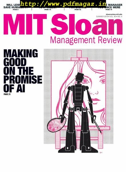 MIT Sloan Management Review – May 2019 Cover