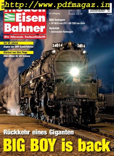 ModellEisenBahner – Juli 2019 Cover