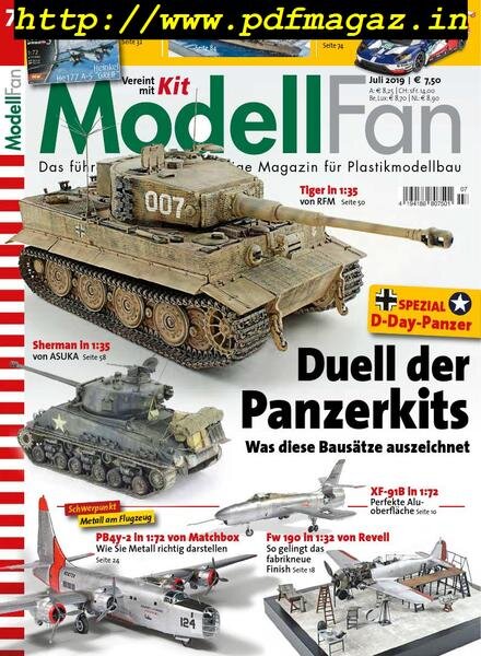 ModellFan – Juli 2019 Cover