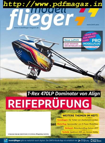 Modellflieger – April 2017 Cover