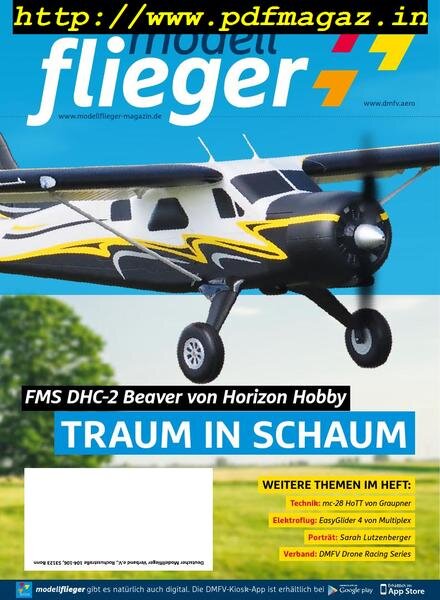 Modellflieger – August 2017 Cover
