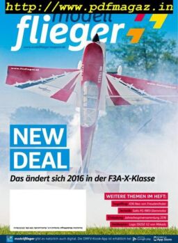 Modellflieger – Februar 2016