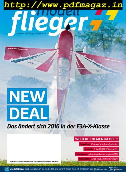 Modellflieger – Februar 2016 Cover