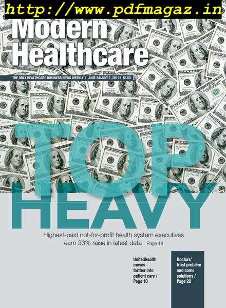 Modern Healthcare – June 24, 2019 Cover