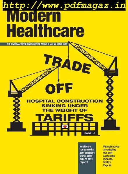 Modern Healthcare – May 20, 2019 Cover