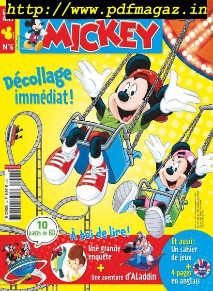 Mon Premier Journal de Mickey – mai 2019 Cover