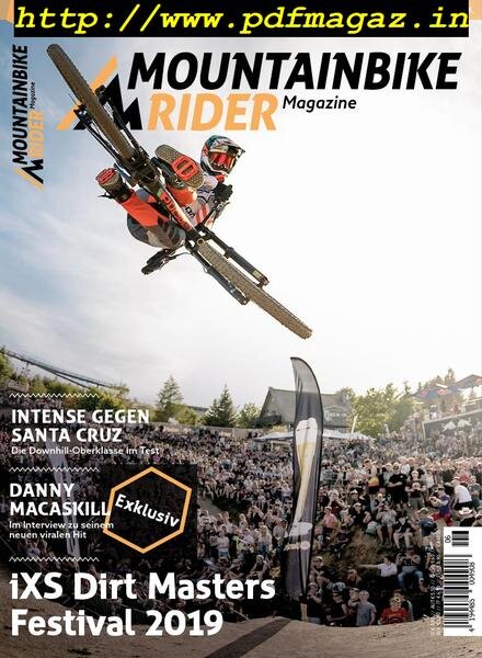 Mountainbike Rider – Juli 2019 Cover