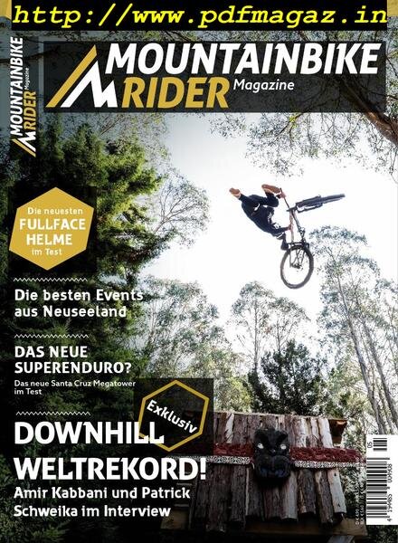 Mountainbike Rider – Mai 2019 Cover