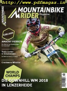 Mountainbike Rider – Oktober 2018