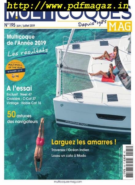Multicoques Le Magazine – juin-juillet 2019 Cover