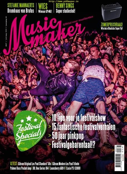 Musicmaker – juli 2019 Cover