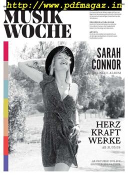 Musikwoche – 27 Mai 2019