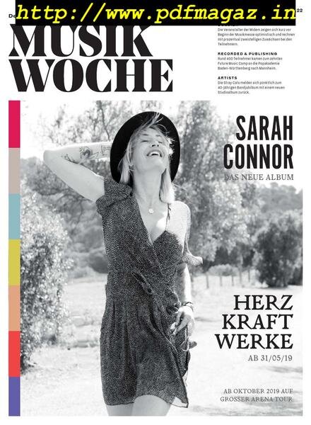 Musikwoche – 27 Mai 2019 Cover