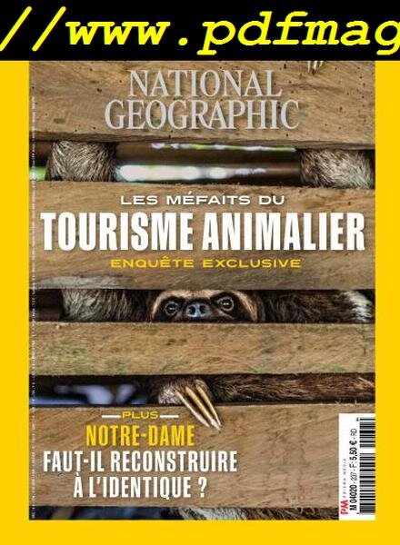 National Geographic France – Juin 2019 Cover