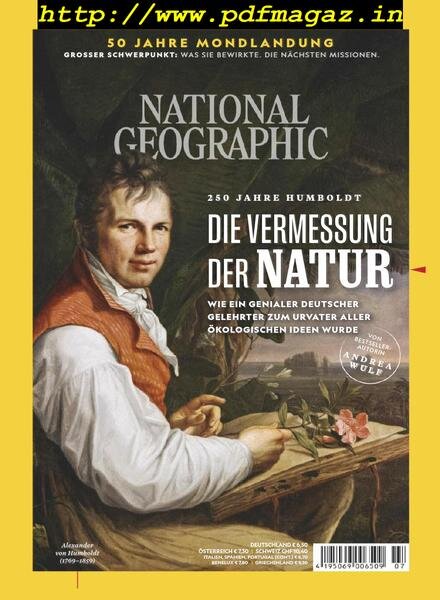 National Geographic Germany – Juli 2019 Cover