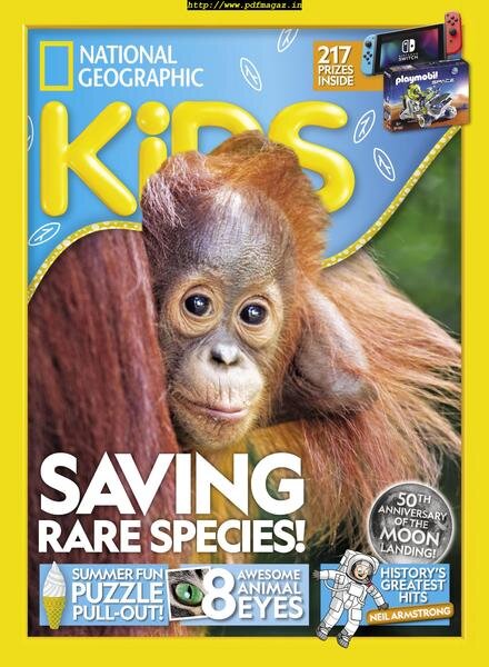 National Geographic Kids UK – July 2019 Cover