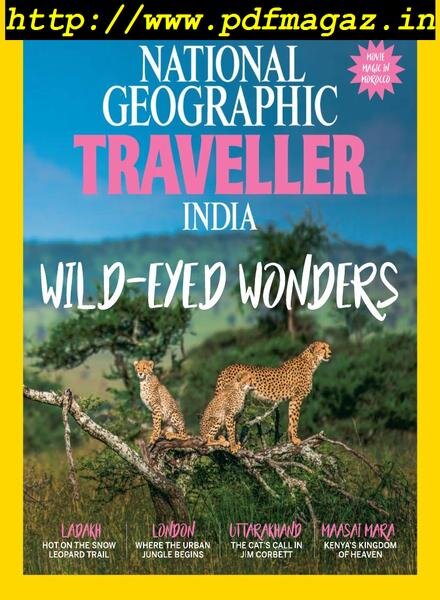 National Geographic Traveller India – April 2019 Cover