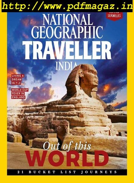 National Geographic Traveller India – May 2019 Cover