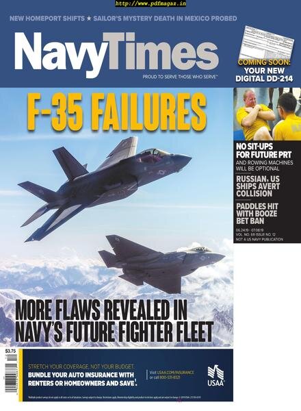 Navy Times – 17 June 2019 Cover