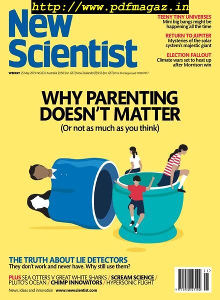 New Scientist Australian Edition – 25 May 2019 Cover