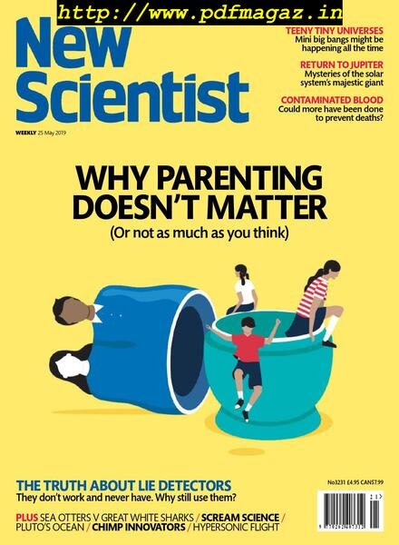 New Scientist International Edition – May 25, 2019 Cover