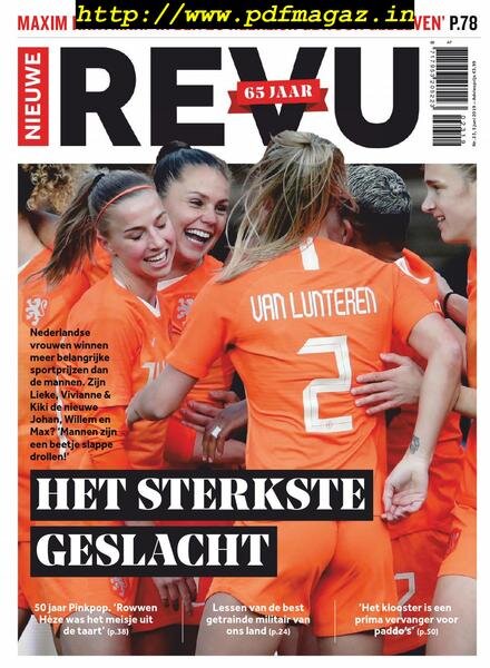 Nieuwe Revu – 05 juni 2019 Cover