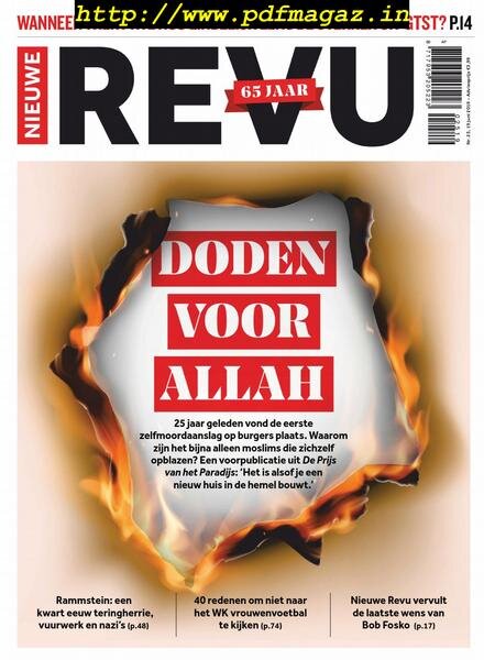 Nieuwe Revu – 19 juni 2019 Cover