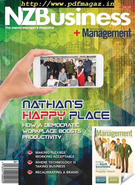 NZBusiness+Management – June 2019 Cover