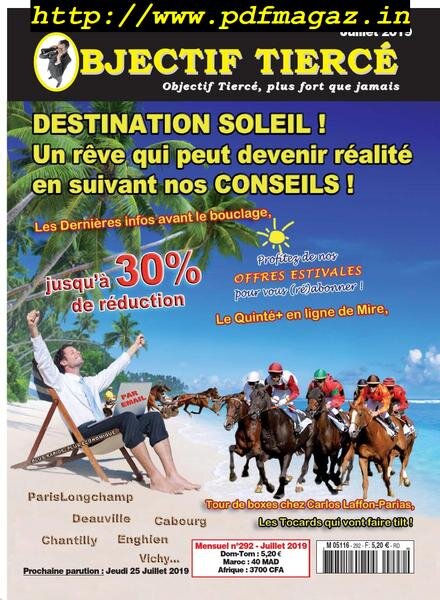 Objectif Tierce – juillet 2019 Cover