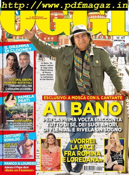Oggi – 20 giugno 2019 Cover