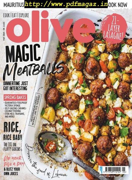 Olive – May 2019 Cover