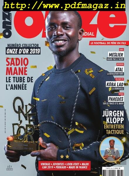 Onze Mondial – juin 2019 Cover