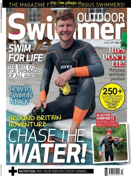 Outdoor Swimmer – July 2019 Cover