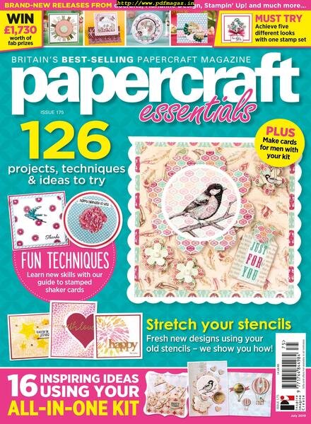 Papercraft Essentials – July 2019 Cover