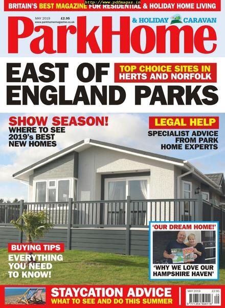 Park Home & Holiday Caravan – May 2019 Cover