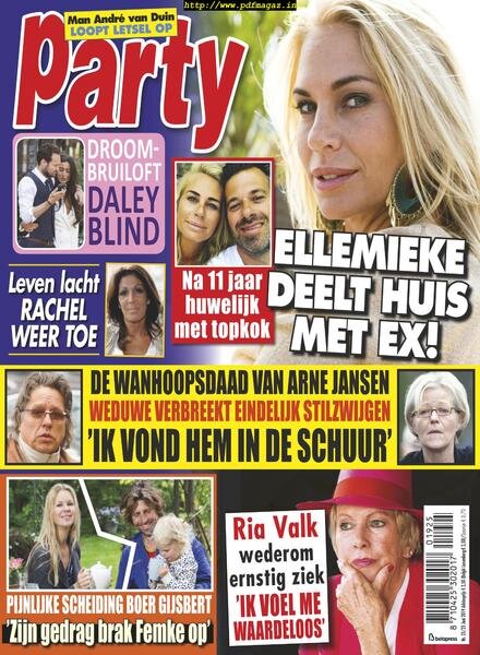 Party Netherlands – 19 juni 2019 Cover