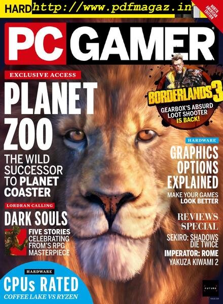 PC Gamer USA – July 2019 Cover