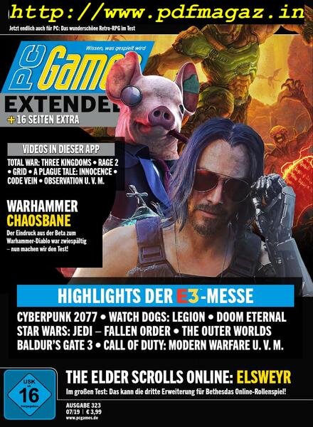 PC Games Germany – Juli 2019 Cover