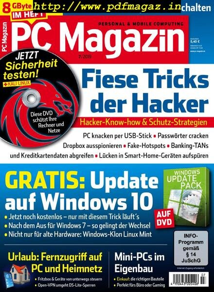 PC Magazin – Juli 2019 Cover